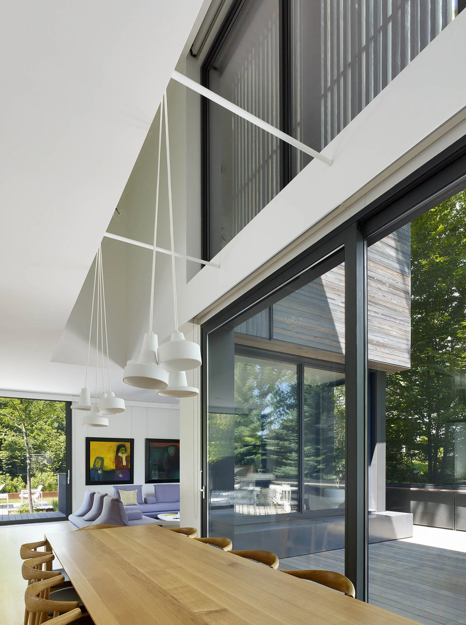 A House in a Grove Interior Dinning Room