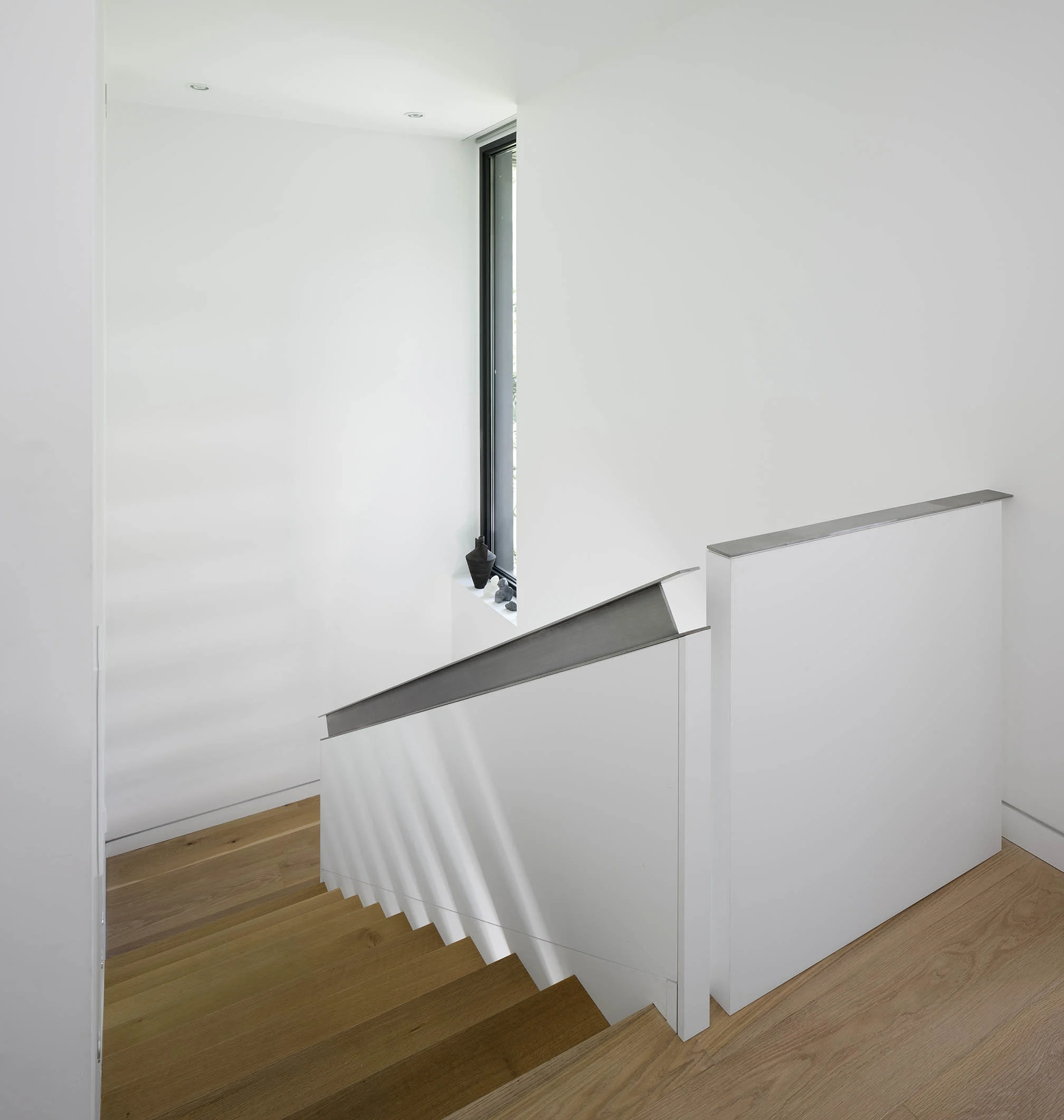 A House in a Grove Interior Staircase