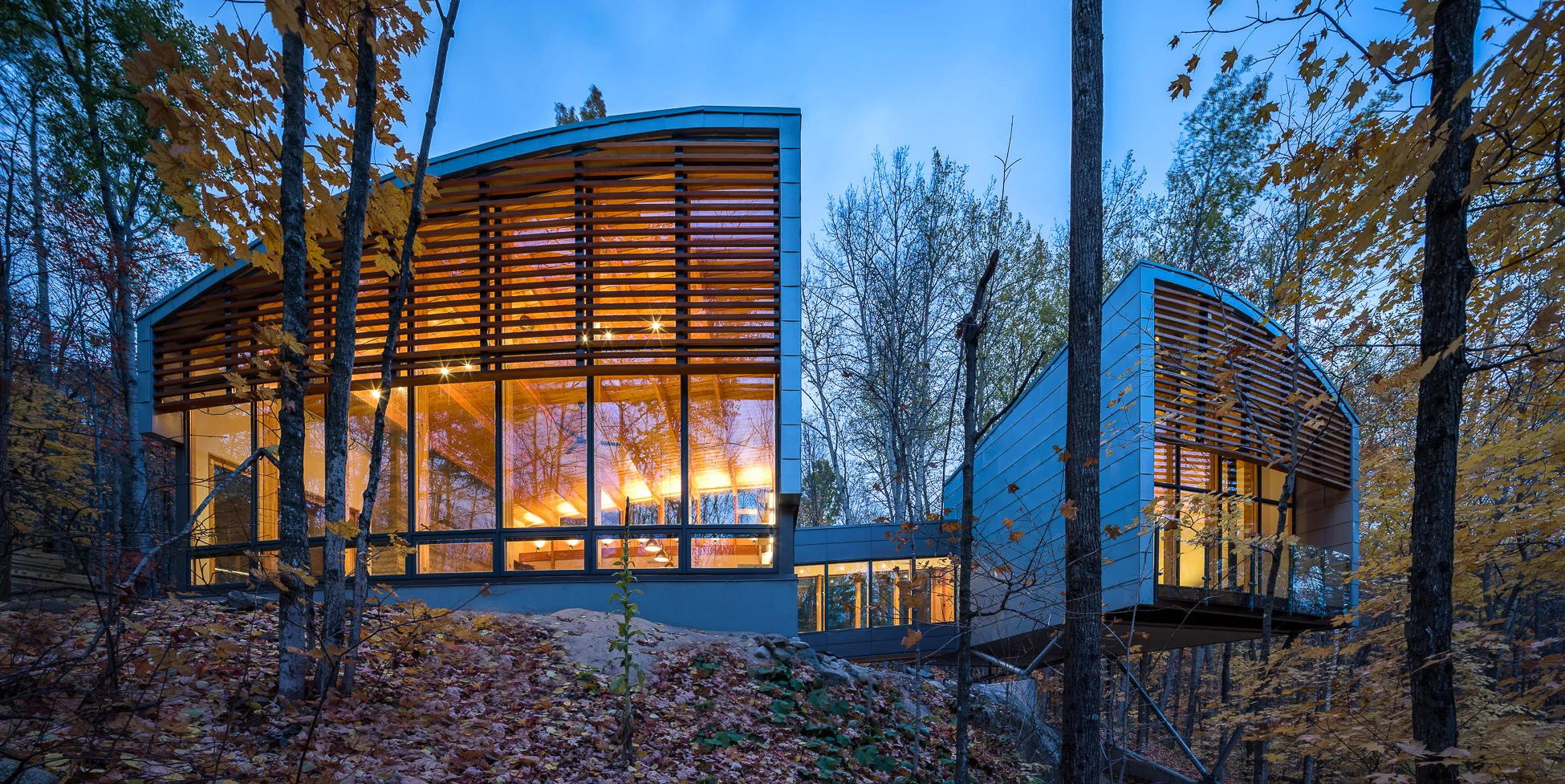 Oblong Lake Exterior Rear