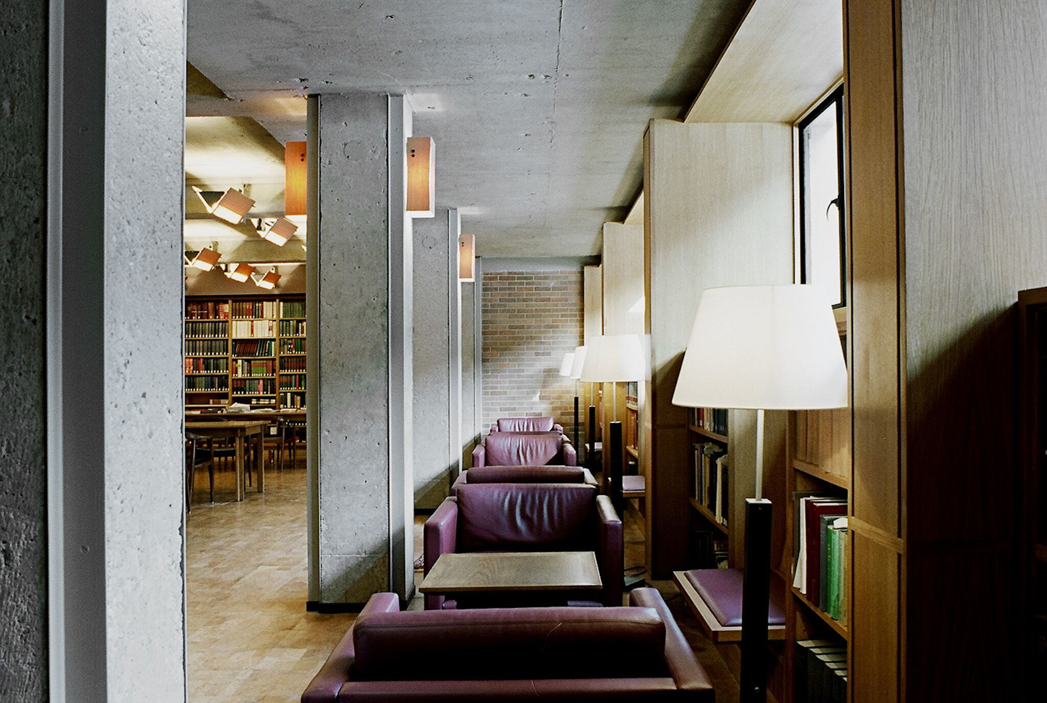 Massey College Interior Library Seating