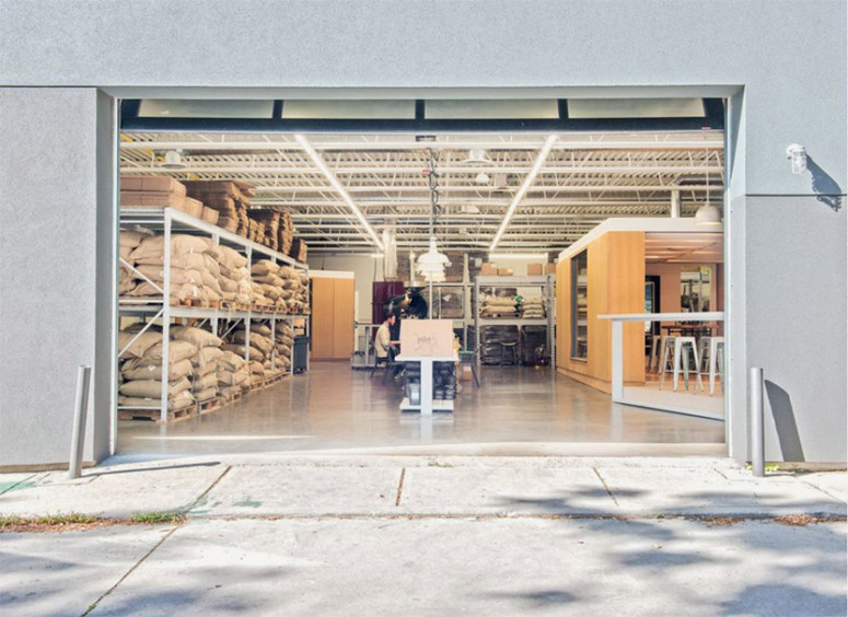 Pilot Coffee Exterior Warehouse