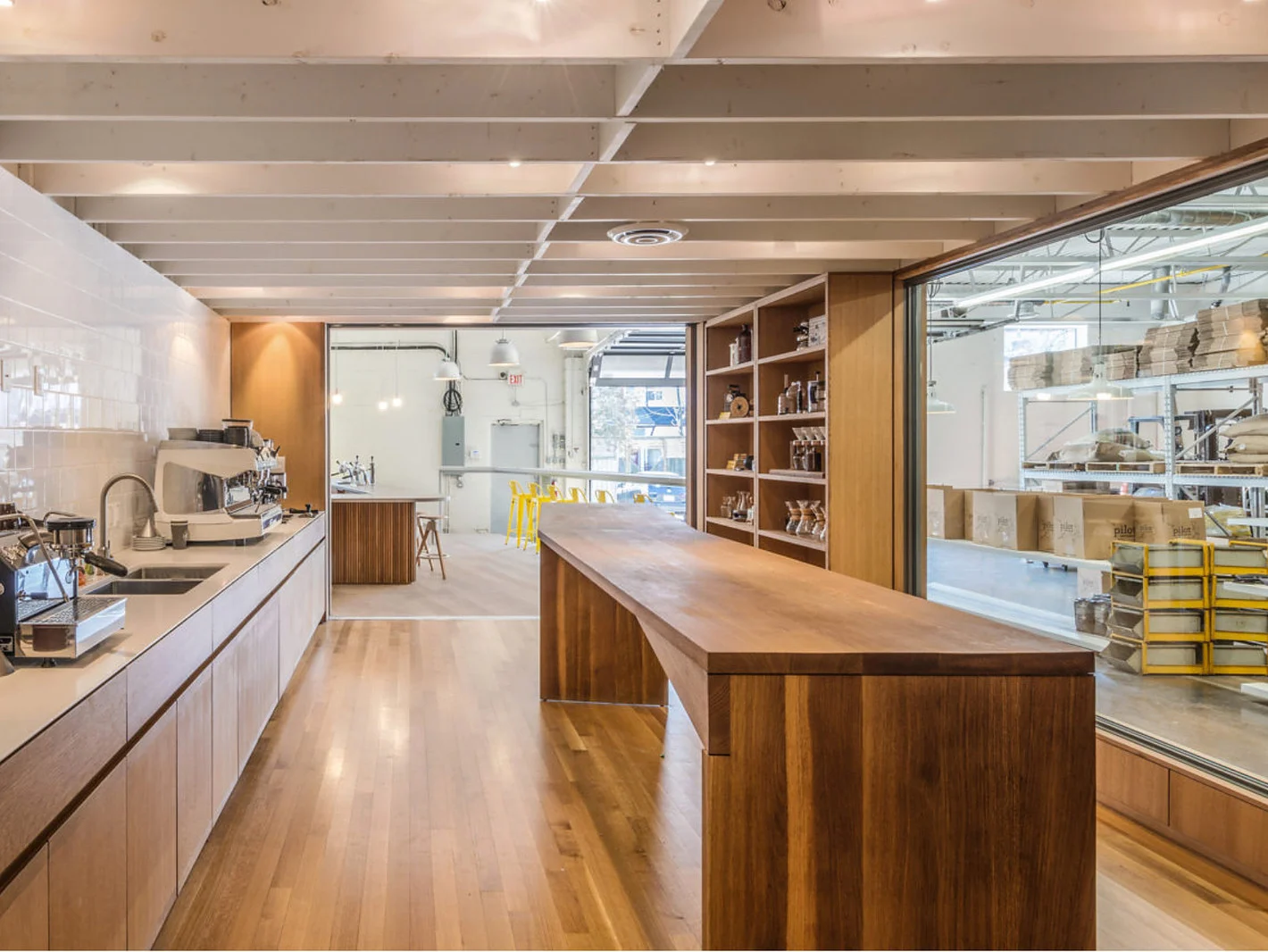 Pilot Coffee Interior Kitchen
