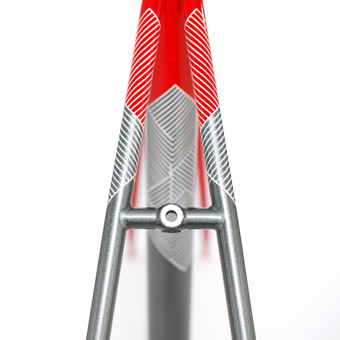 Red & Charcoal Titanium Mosaic