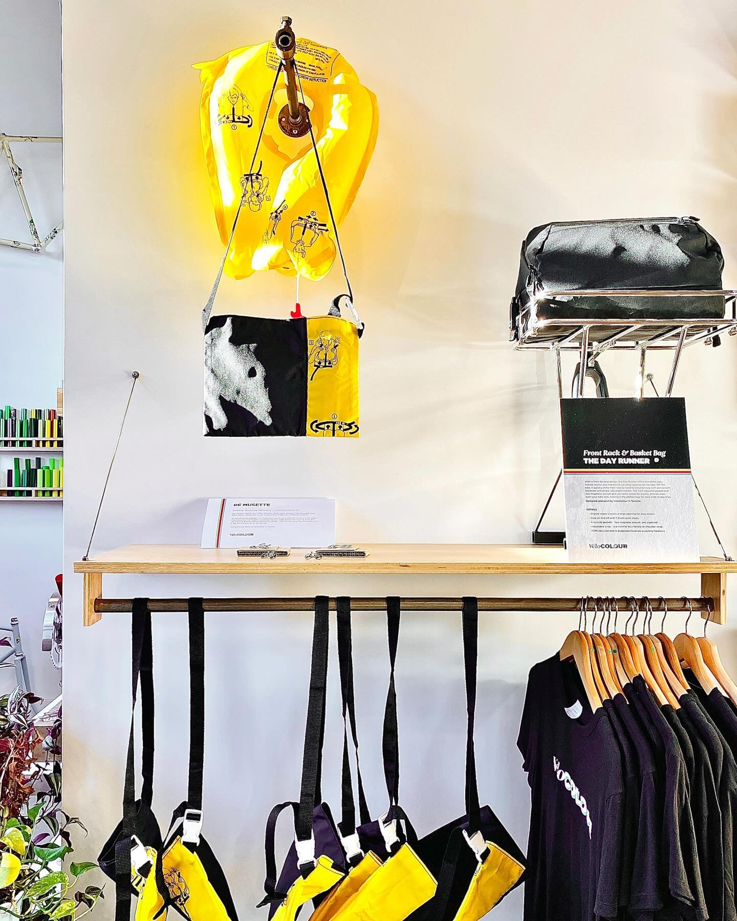 This is what sustainability looks like. It&rsquo;s also what circularity looks like.
We don&rsquo;t talk sustainability for marketing purposes; we see you Lululemon et all. We use recycled and repurposed materials because it&rsquo;s necessary. A bonu