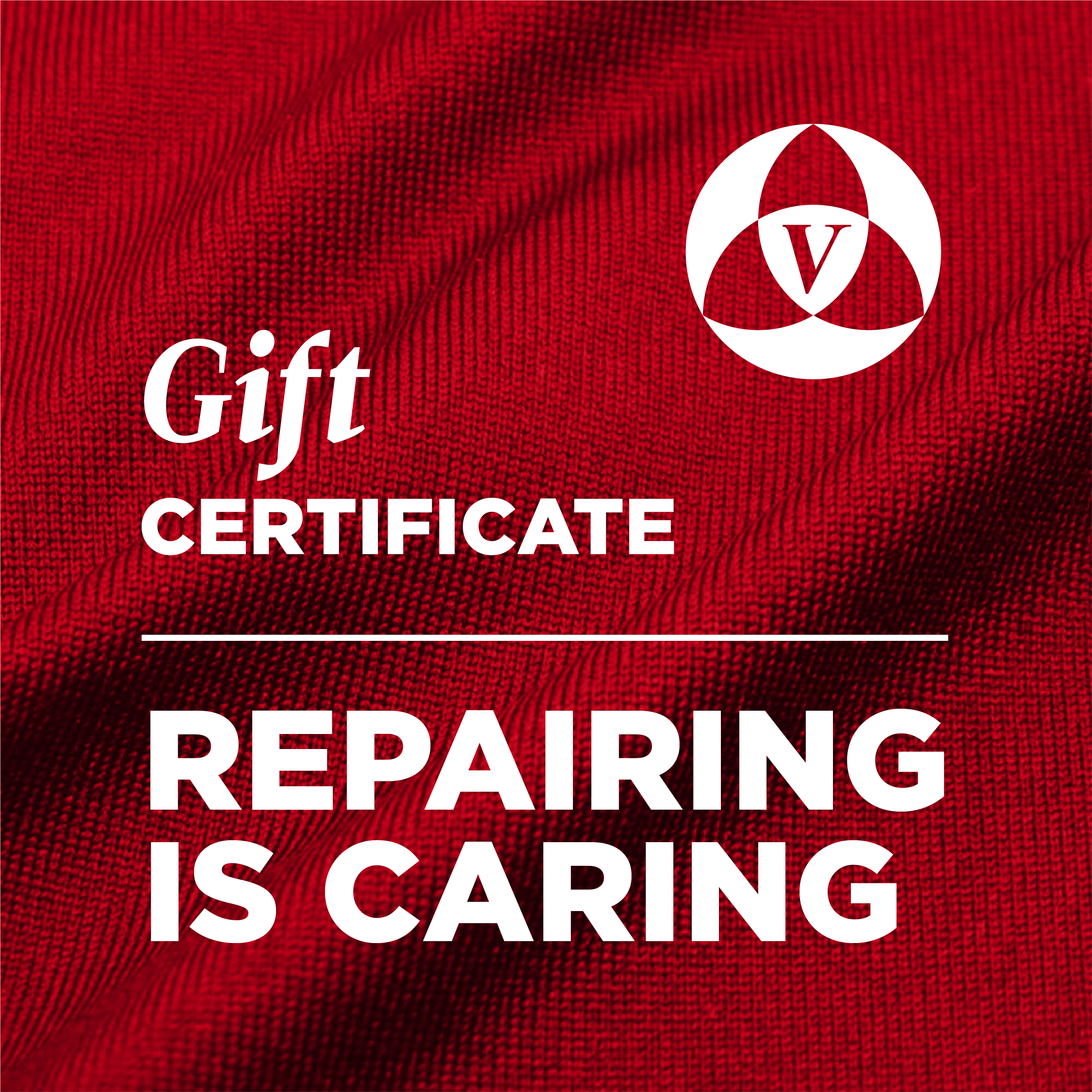 Repairing is Caring Gift Certificate