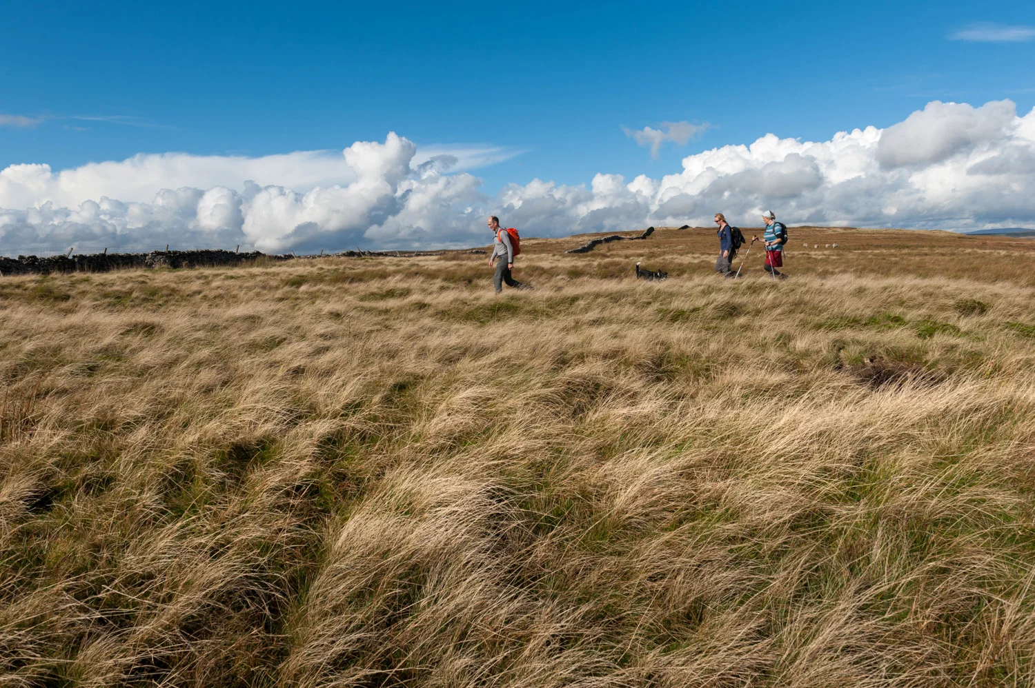 Walking from Wharfedale to Littondale