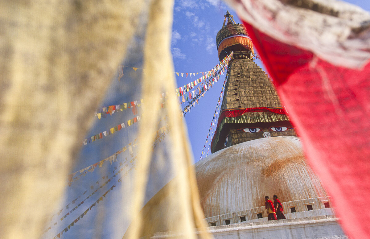  Boudinath Stupa, Kathmandu, Nepal 