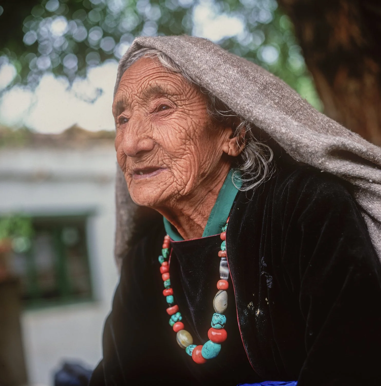 Zubeda Bandey, daughter of respected Silk road trader, Leh 