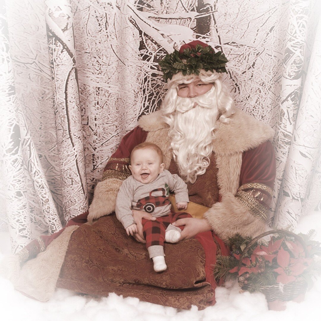 Asher was the cutest little man all day today! Even though he didn't play dress-up with us, he still got to tell Santa what he wanted for Christmas. Not to mention he got to play a bit under the Christmas tree!

Book your time with Santa on Fridays a