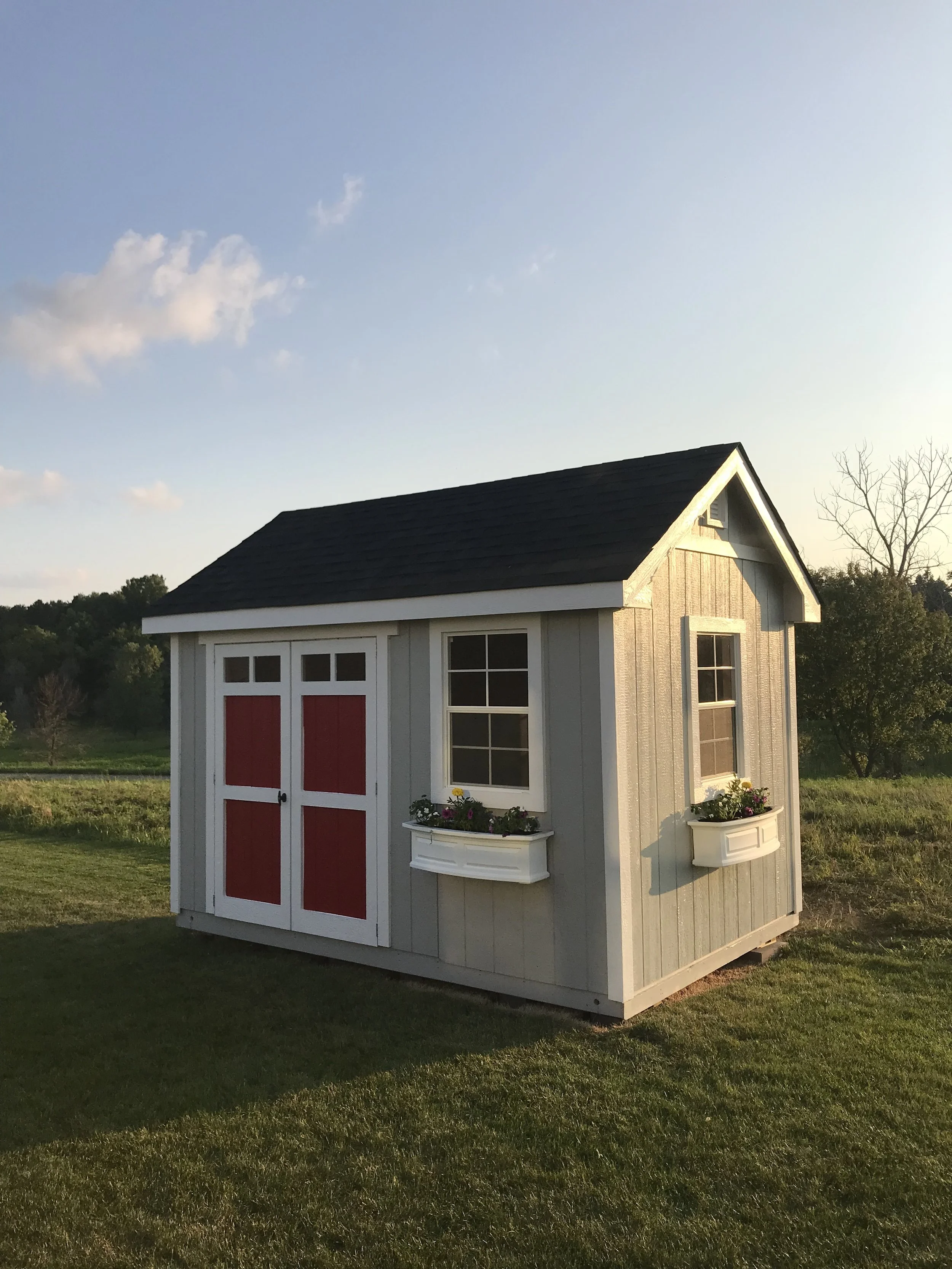 garages and outdoor buildings on Storage Sheds Mn Wi Built On Your Site The Shed Shop Usa