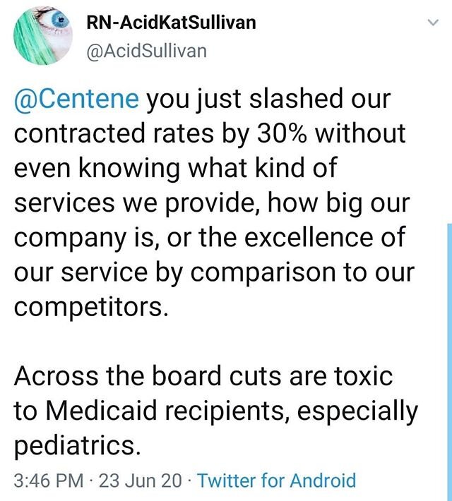 We provide nurses for #medicallyfragilepediatrics on Medicaid. FL rates have not increased in over 25 years and just got slashed 30%. We will be documenting our value by interviewing clients on their experiences with FL Medicaid. Their frequent hospi