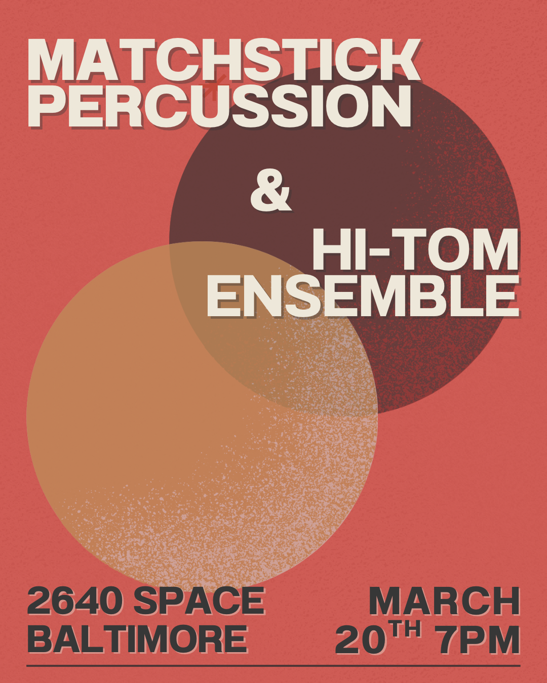 Matchstick Percussion w/ Hi-Tom Ensemble