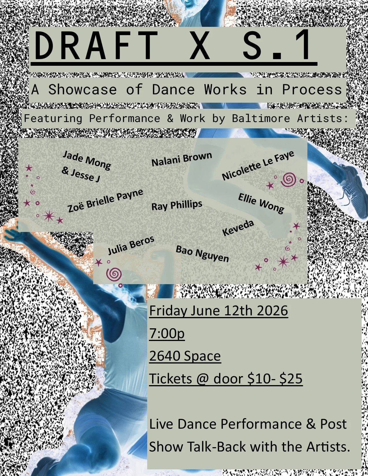 Draft X S.1 - A Showcase of Dance Works in Progress