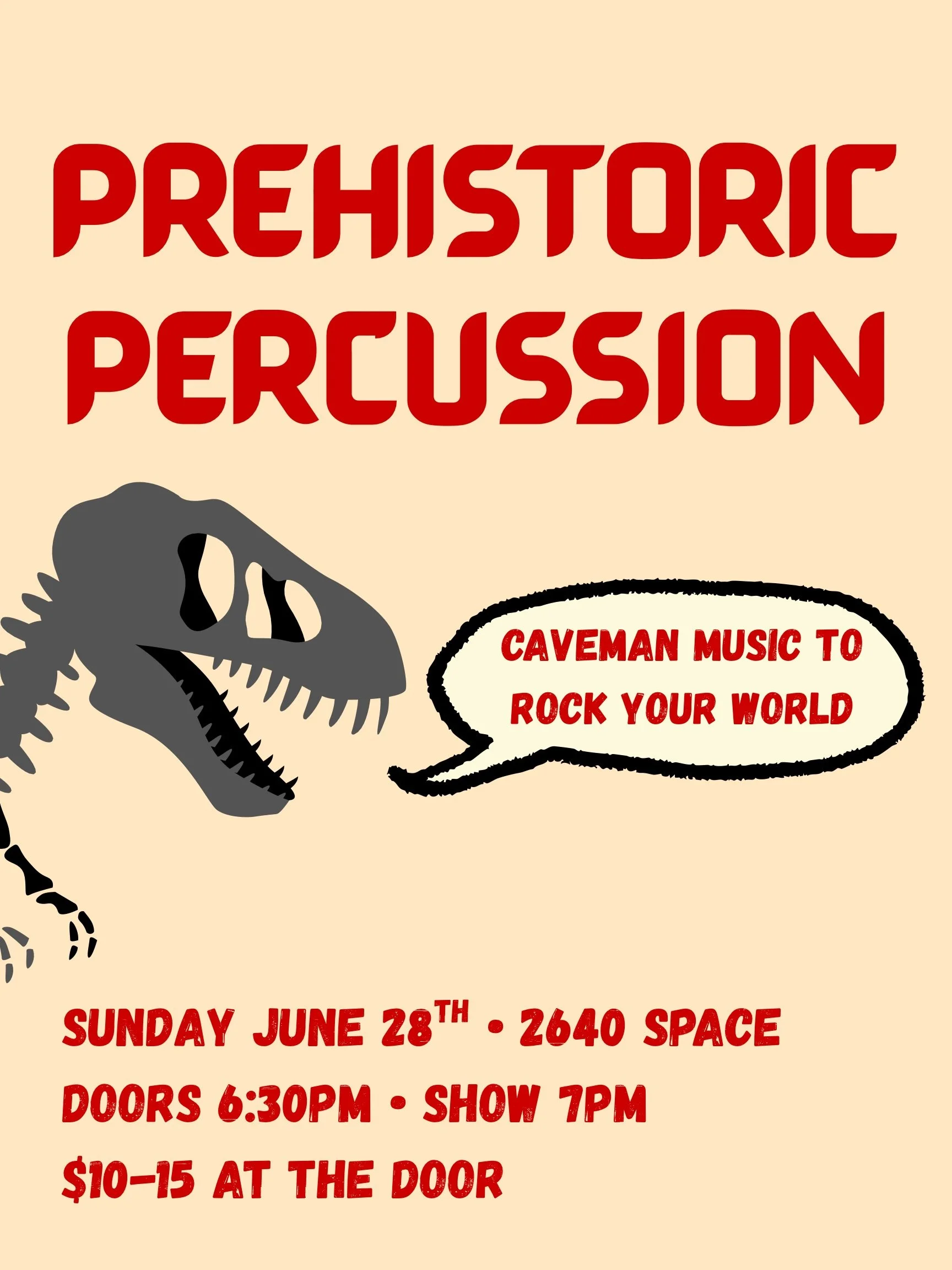 Prehistoric Percussion