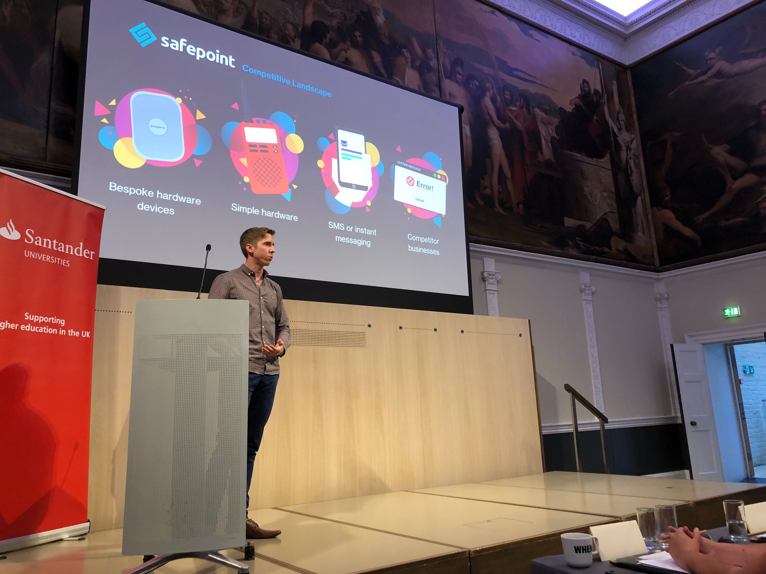 Safepoint are Santander Universities Growth Accelerator winners!