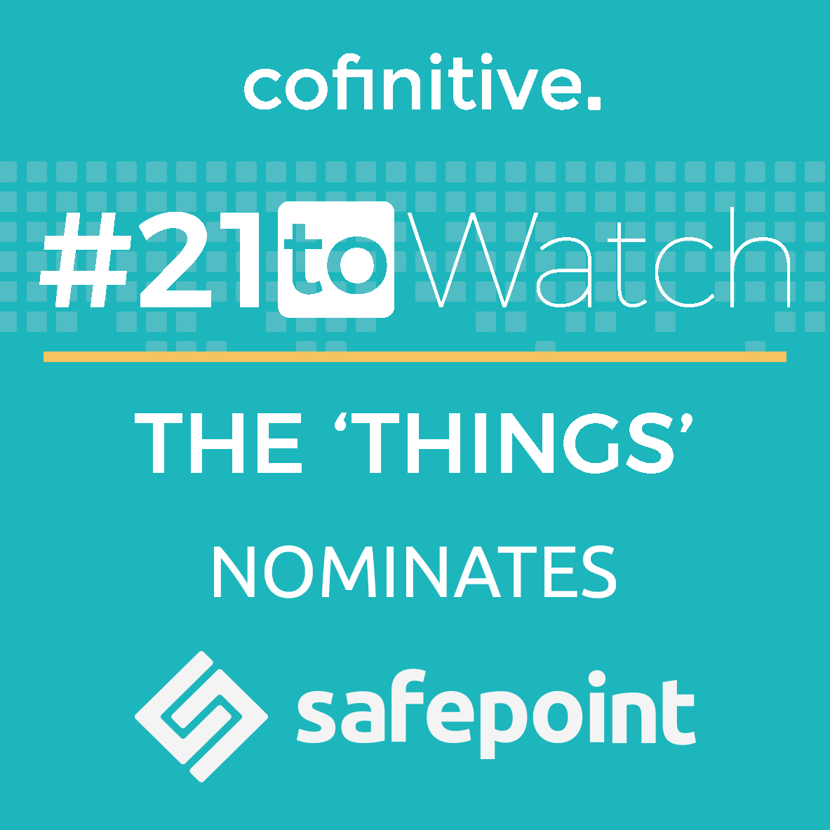 Safepoint nominated for 21 to Watch Longlist