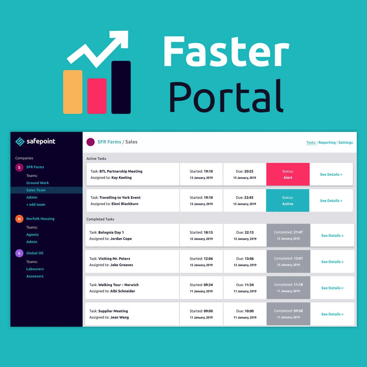 Same great portal – just faster