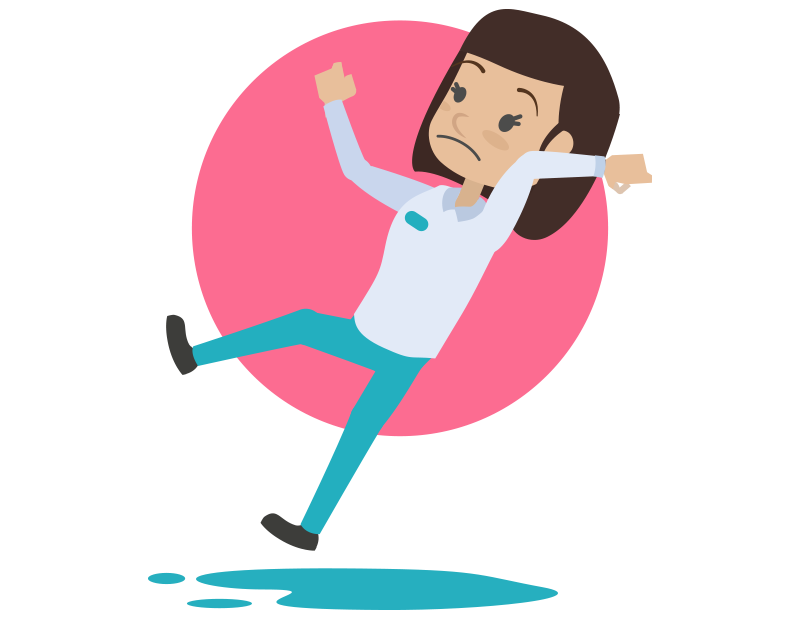 Preventing slips, trips and falls FREE poster! Safepoint Lone worker