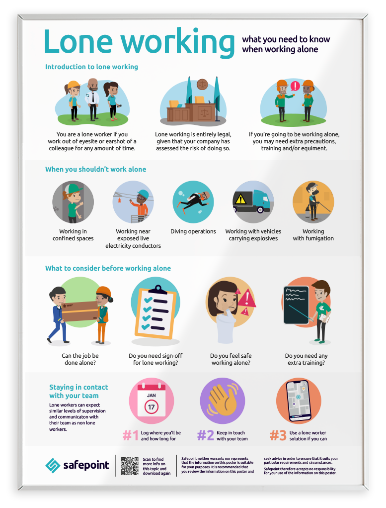Lone worker poster form | Safepoint Lone Worker Apps and Lone Worker ...