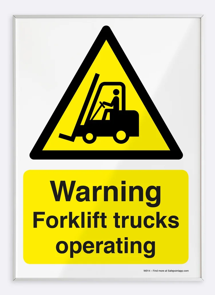 Warning sign poster form | Safepoint Lone Worker Apps and Lone Worker ...