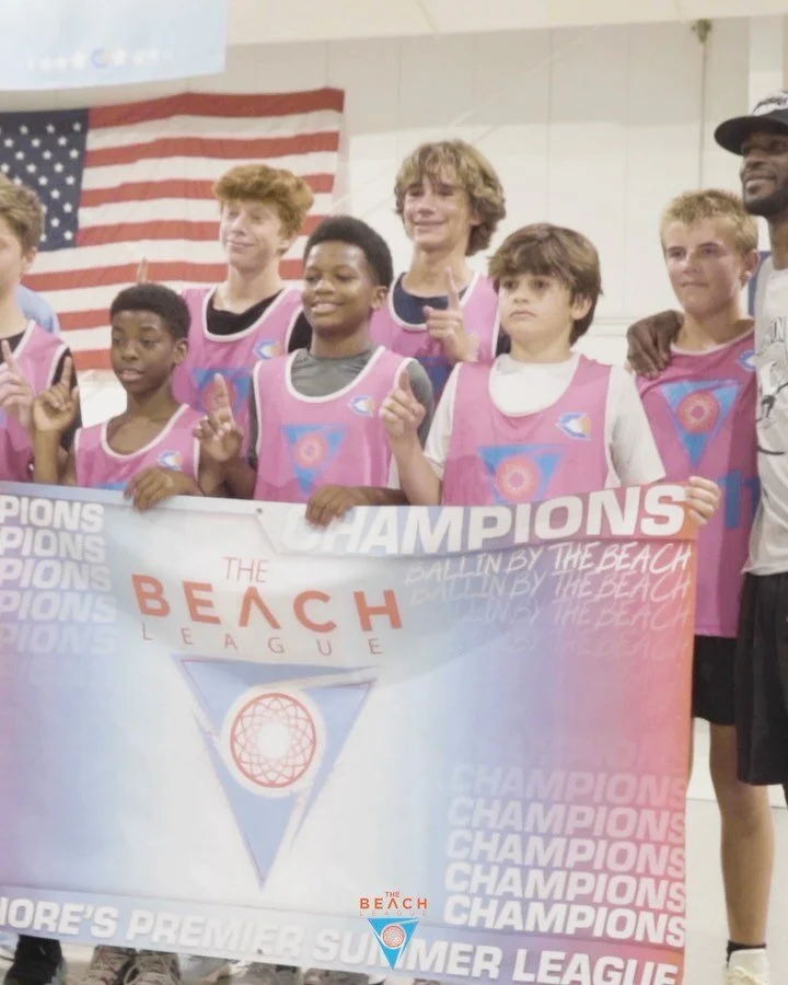 🏆 CHAMPIONS 🏆 

WHAT A COMEBACK! 🚨 Team 4 comes back from being down double digits to cement themselves as the 2023 Beach League Champions! Mason McNeal &amp; Brian Little with standout performances at the guard positions! 🙌🔥