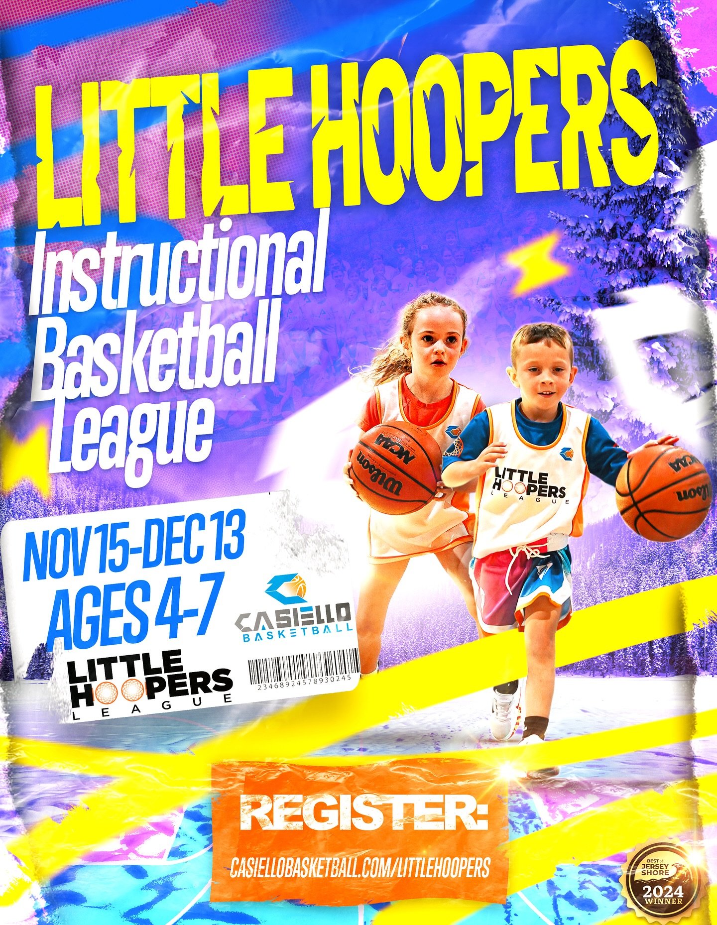 Get ready, Little Hoopers - it&rsquo;s almost game time! 🏀

Our next session tips off in just ONE month, and spots are filling up fast!

https://casiellobasketball.com/littlehoopers