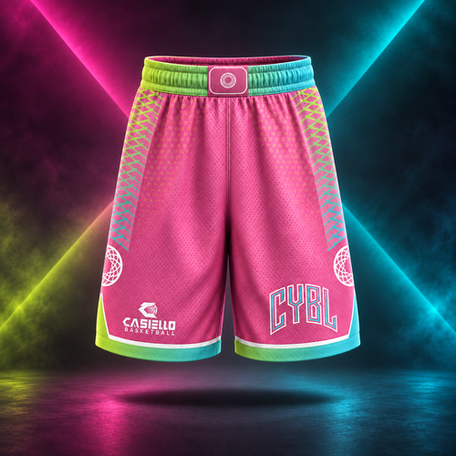 CYBL Pink shorts design