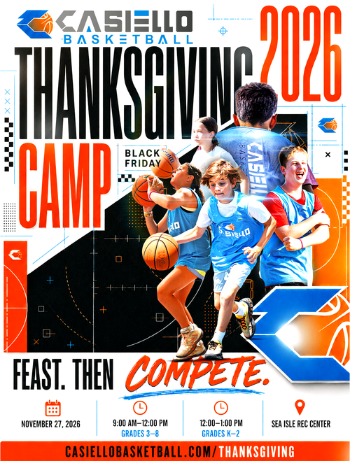 Thanksgiving Basketball Camp flyer