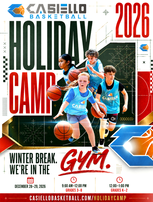 Holiday Basketball Camp flyer