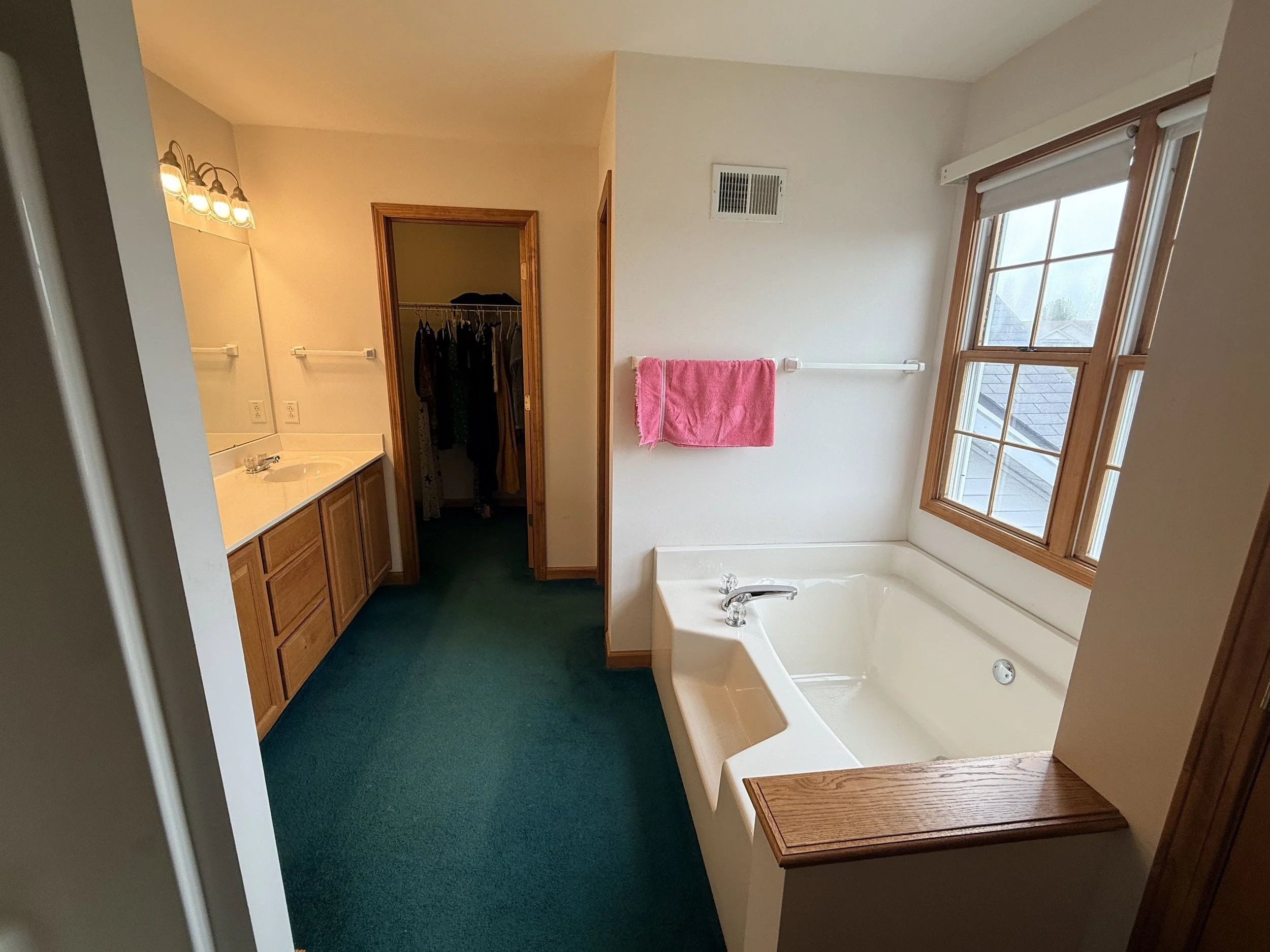 Primary Bathroom: Before 
