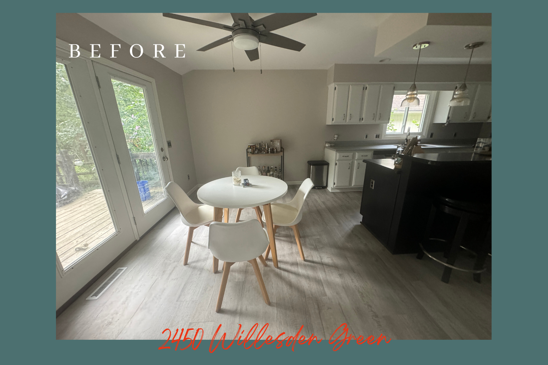 Stylish home staging setup by Prokup Group