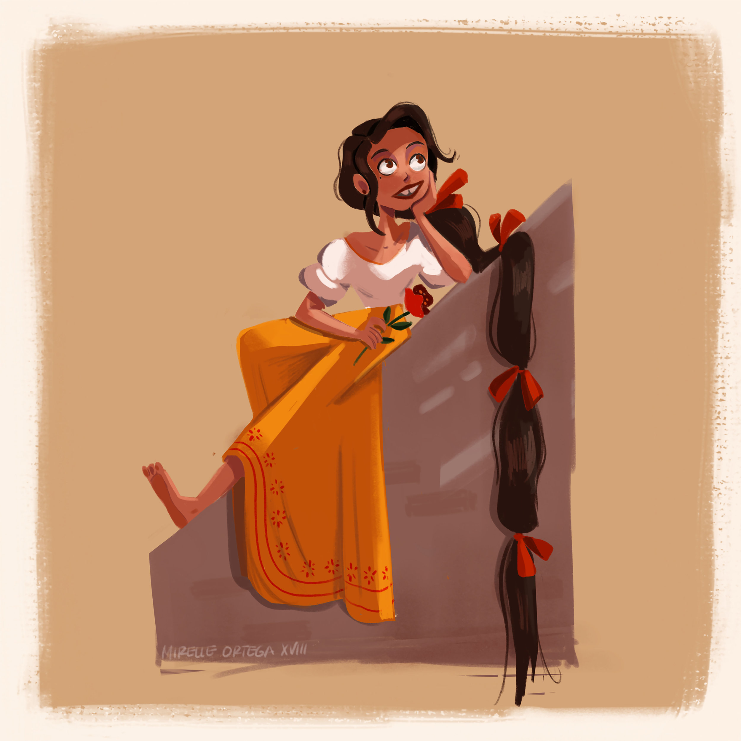 MEXICAN RAPUNZEL - CENTRAL MEXICO (PERSONAL WORK)