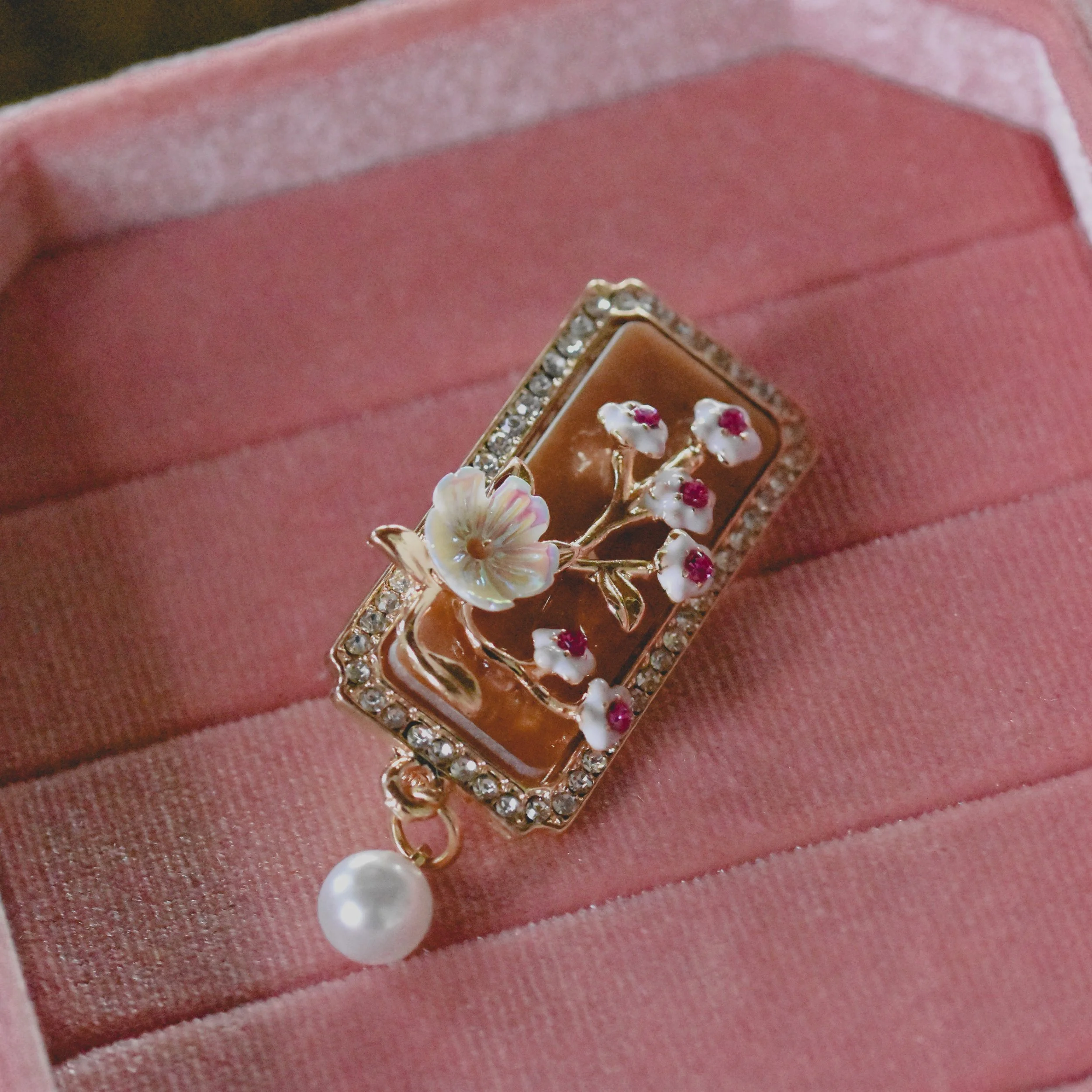 Cherry Blossom Brooch