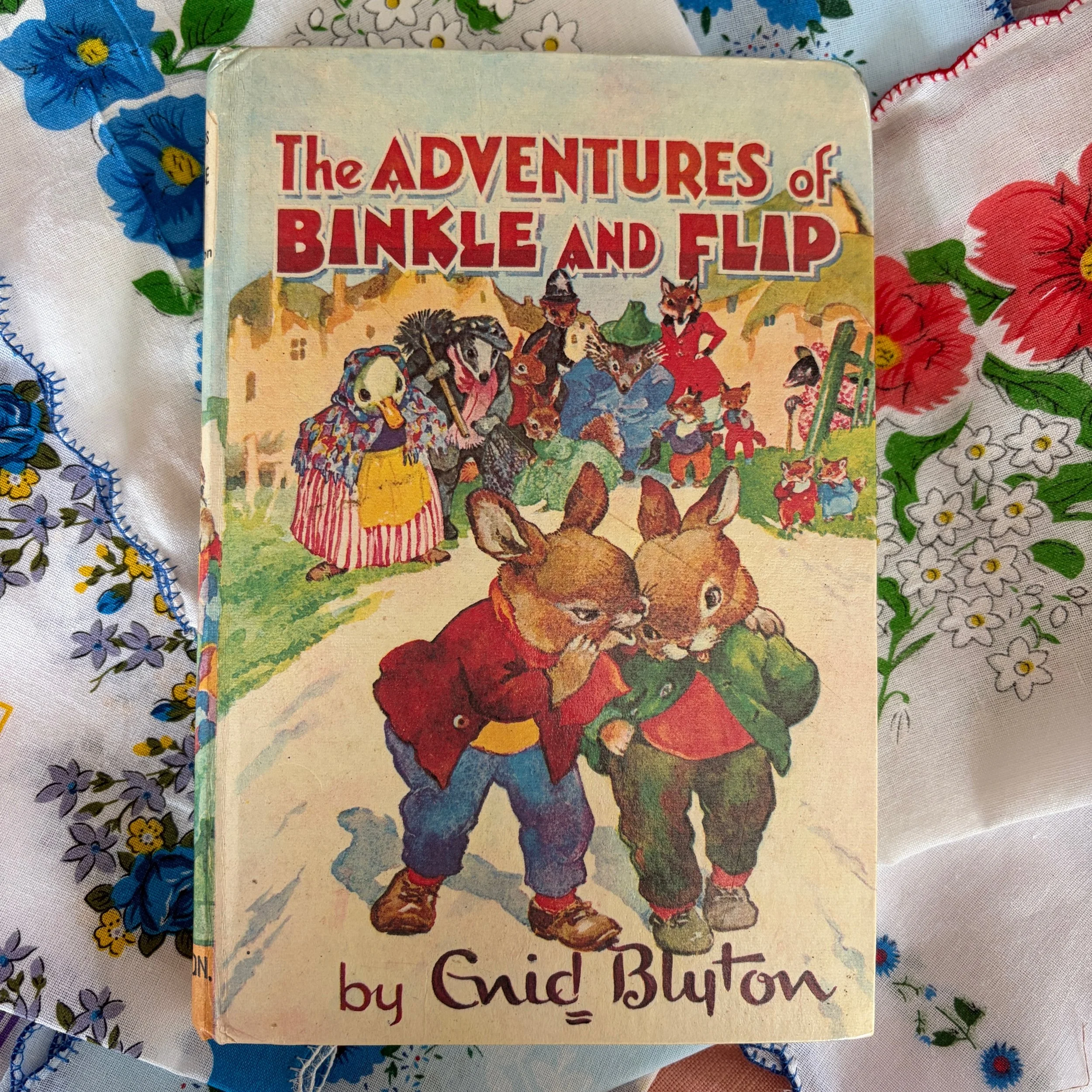 The Adventures Of Binkle And Flip Enid Blyton Book