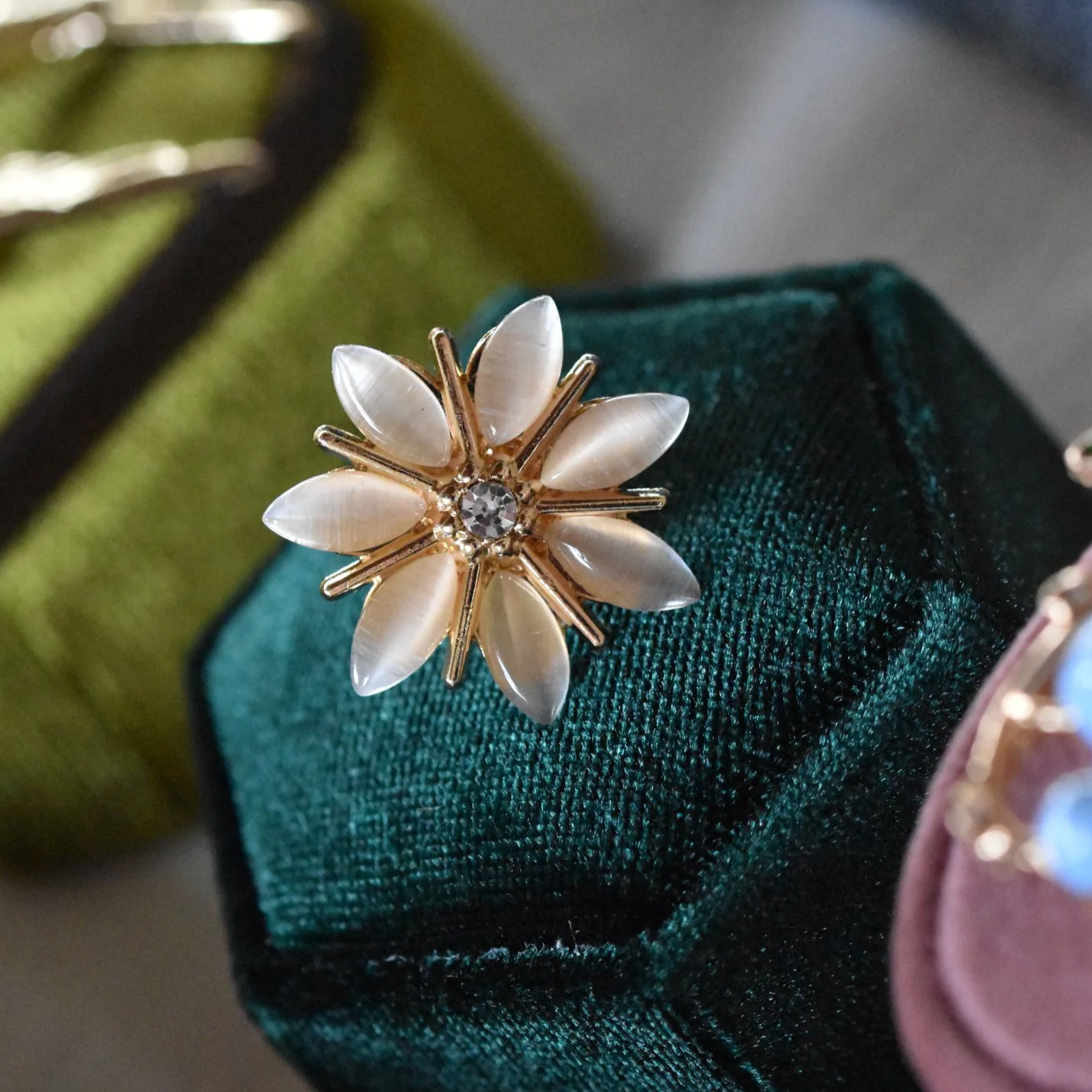 Star Flower Brooch