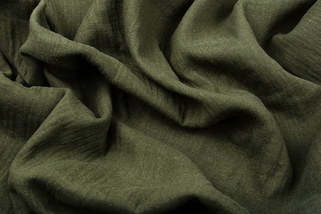 Green Double Gauze