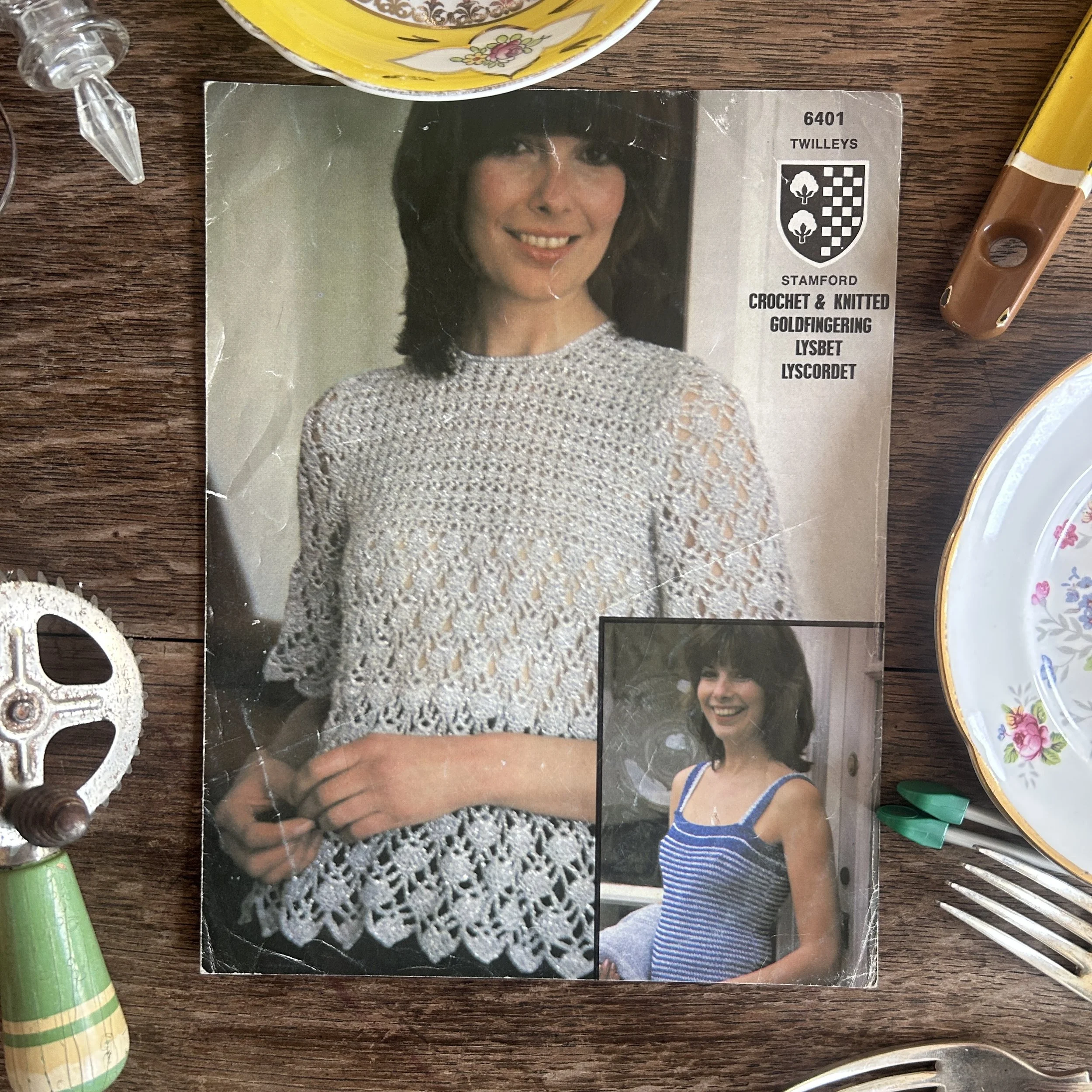 Vintage Crochet & Knitting Pattern
