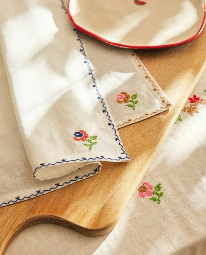 Napkins. €10