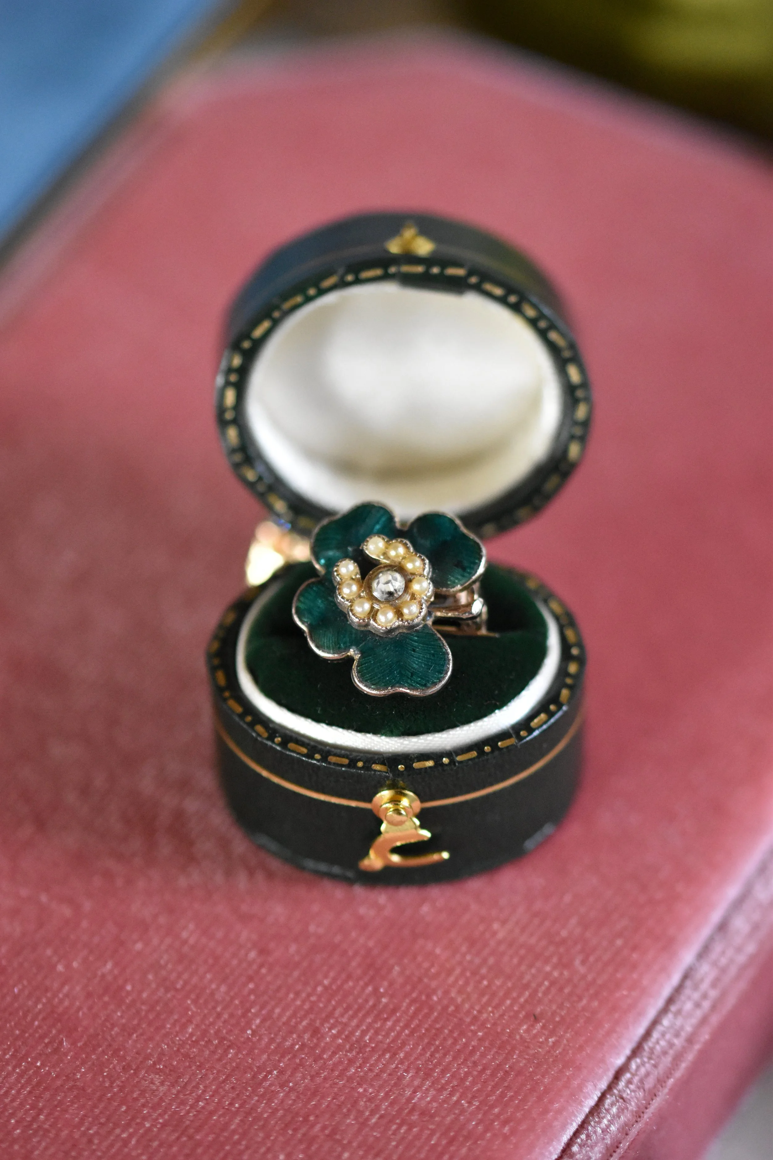 Shamrock Brooch