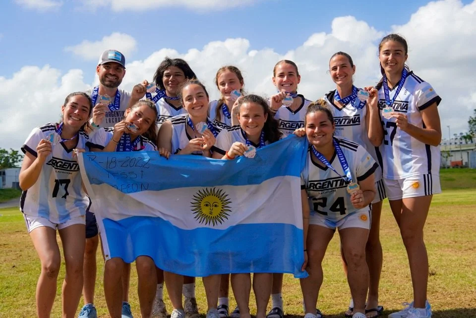 Argentina termina con la medalla de bronce en la Copa PALA Sixes 2025 despu&eacute;s de dos partidos peleados! #argentina #lacrosse #lax #worldlacrosse