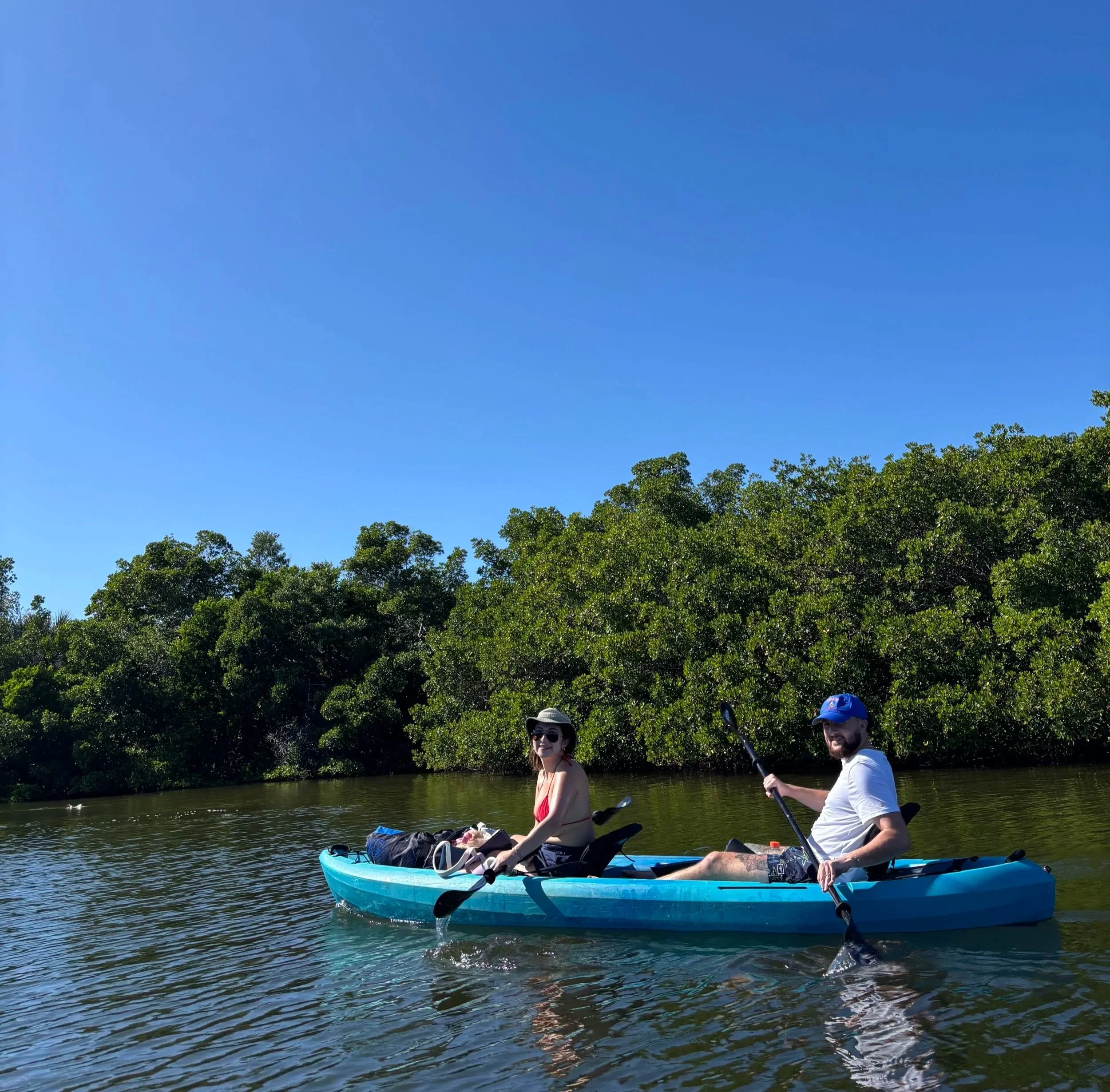 they didn't drown each other!