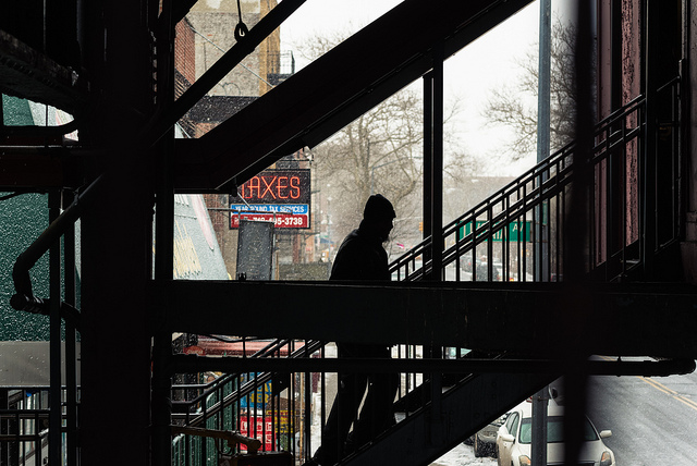 Livonia Avenue Elevated Train Station - Courtesy of DeShaun Craddock via Flicker