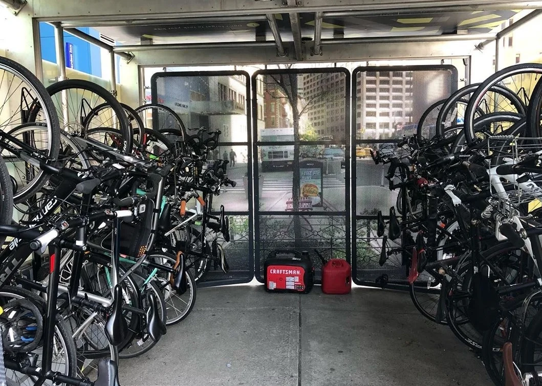 This Oonee Pod’s Interior is Popular with Little Space for Additional Bicycle Parking. Courtesy of IG: @ooneepod