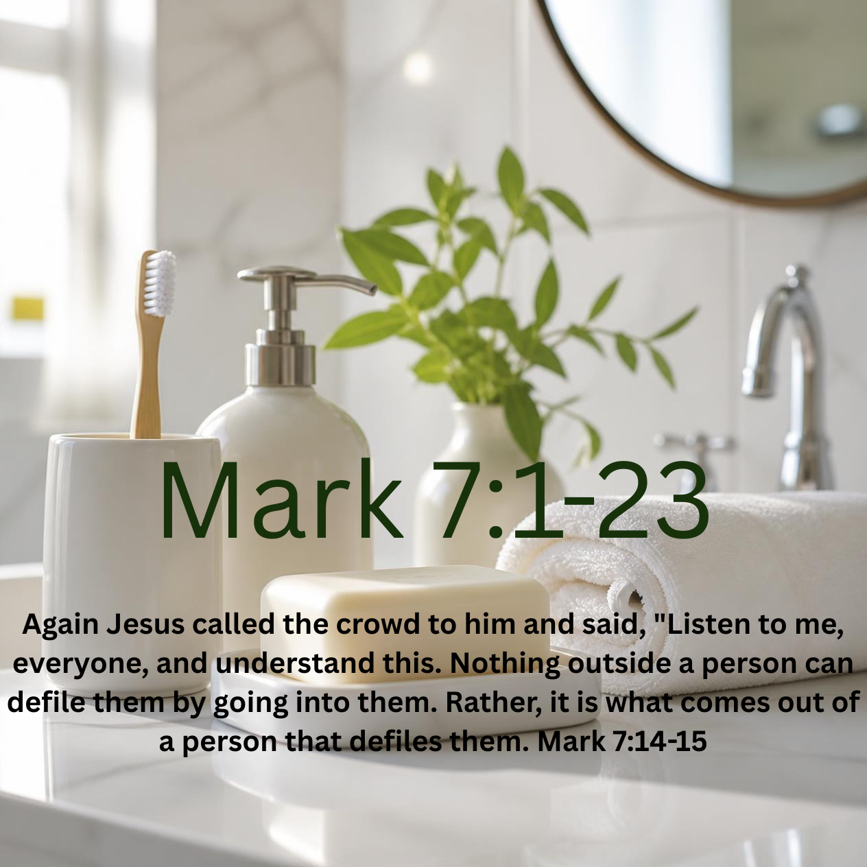 The Importance of Good Hygiene; Physical, Mental and Spiritual Hygiene