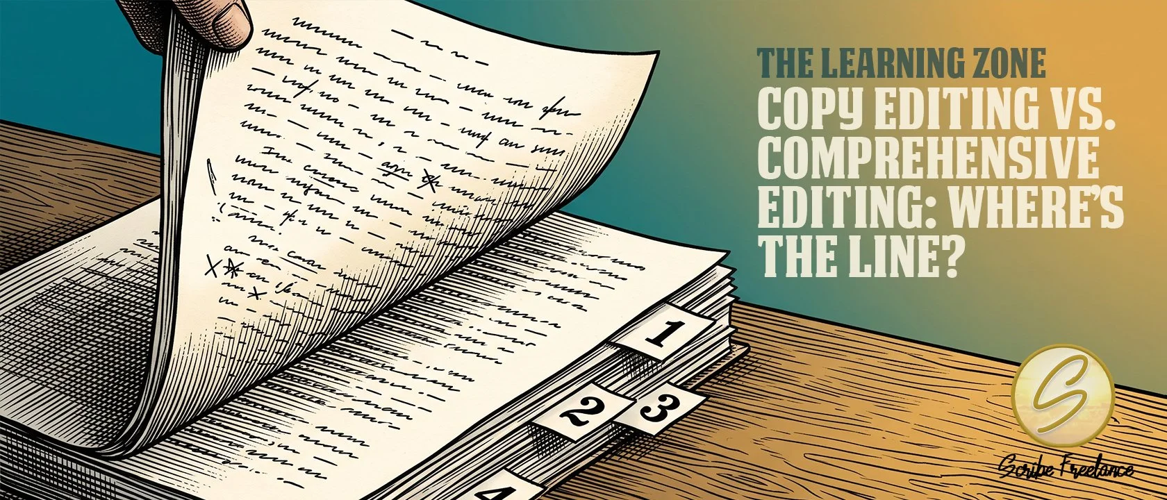 Copy Editing vs. Comprehensive Editing: Where’s the Line?