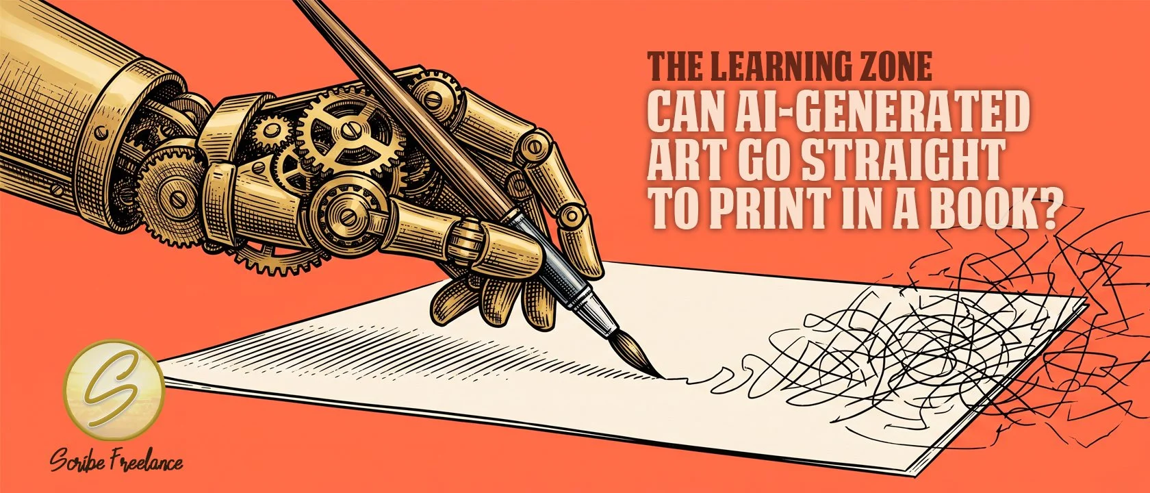 Can AI-Generated Art Go Straight to Print in a Book?