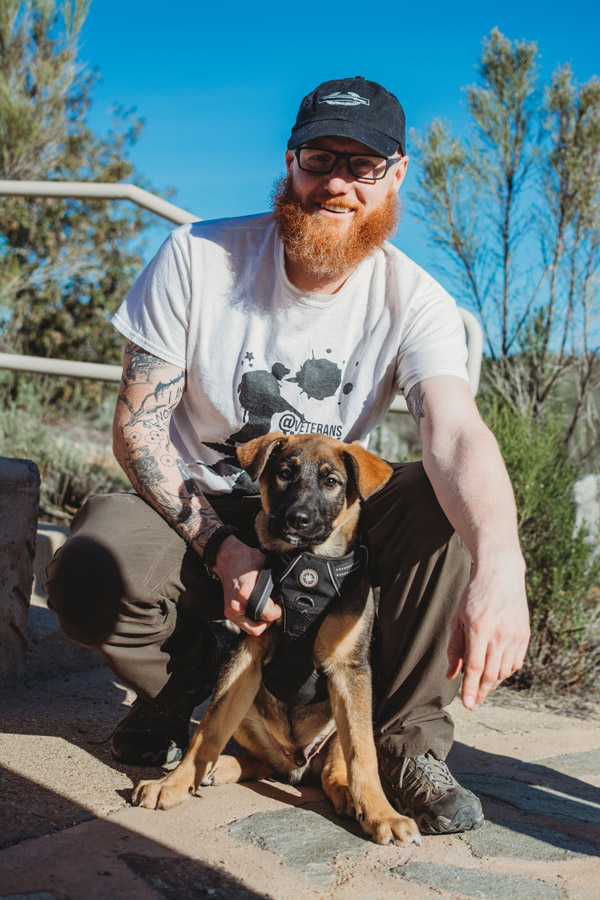 Colin Wells, founder of Veterans Walk & Talk