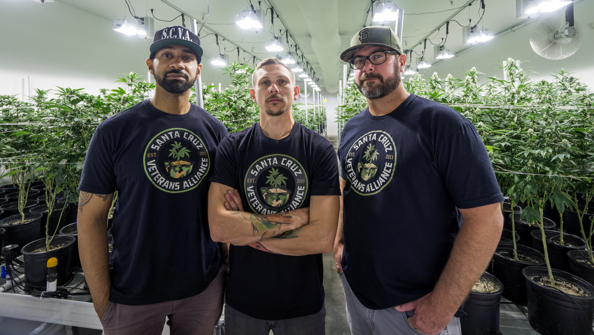 The SCVA Executive Team (L-R) Seth Smith, Aaron Newsom, Jason Sweatt