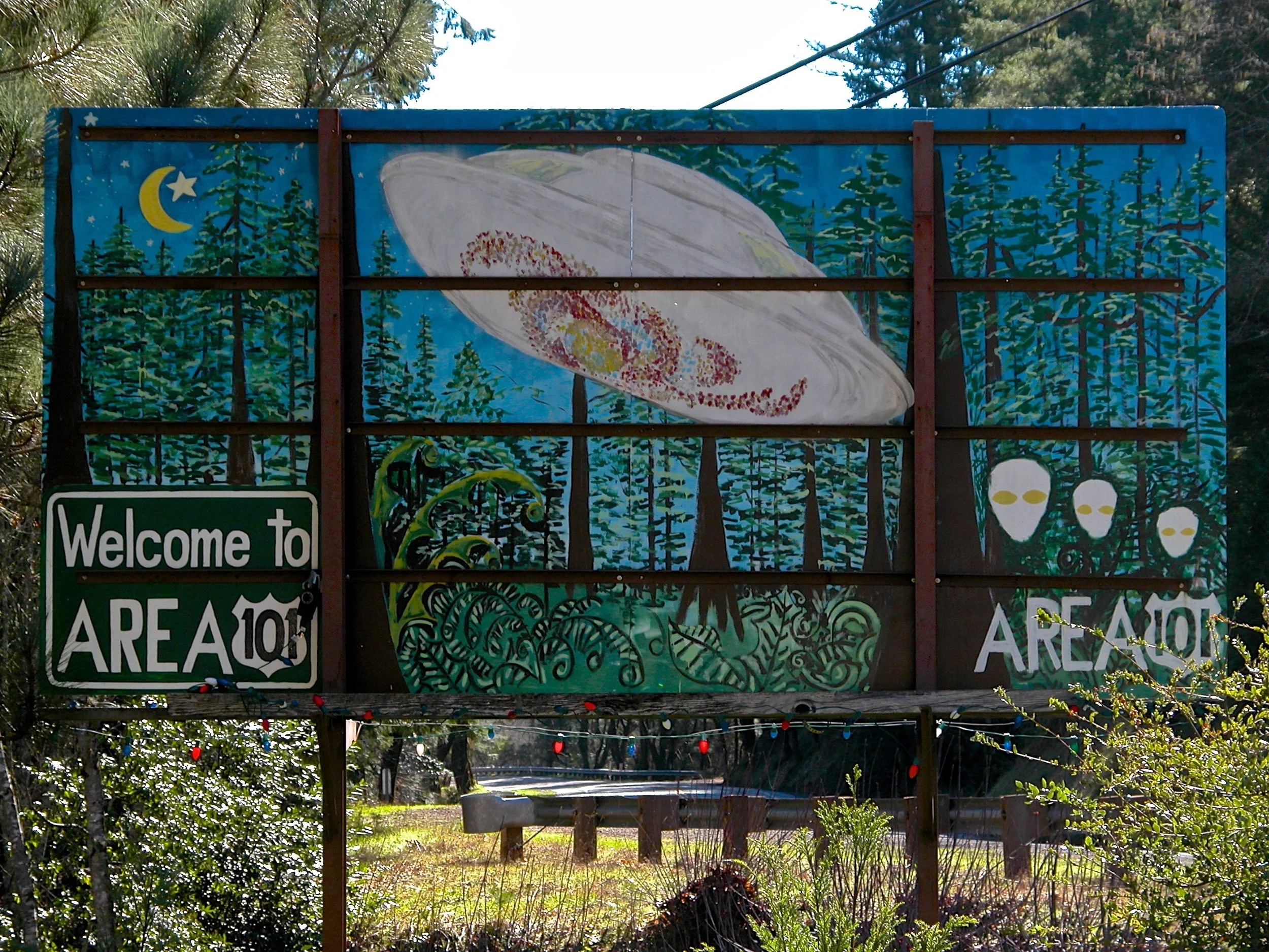 The original home of The Emerald Cup - Area 101 just north of Laytonville (courtesy of The Emerald Cup)