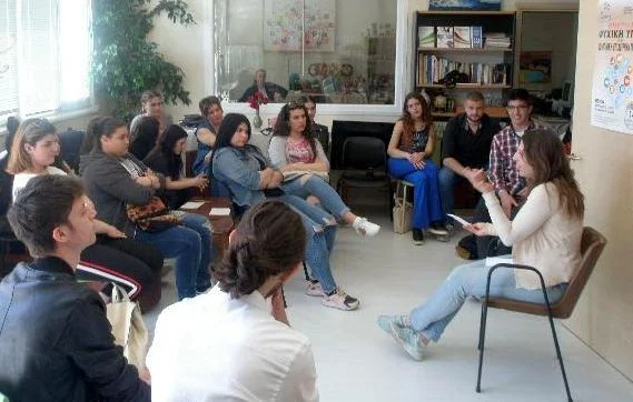 Μαθητές του Γ΄ Τμήματος Νοσηλευτικής ΕΠΑΛ Βέροιας στη Στέγη Δημιουργίας